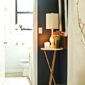 decoração de cantos em uma foto interior do apartamento