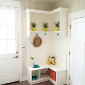 cantos de decoração em opções de um apartamento