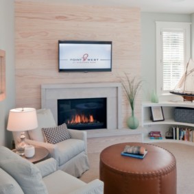 cantos de decoração nas opções de fotos do apartamento