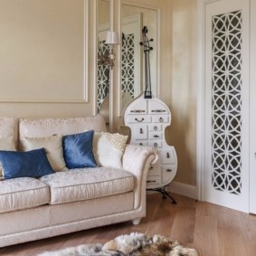 cantos de decoração em um apartamento