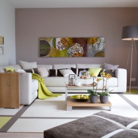 decoração de cantos em um apartamento