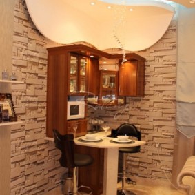 decoração de cantos no design da foto do apartamento