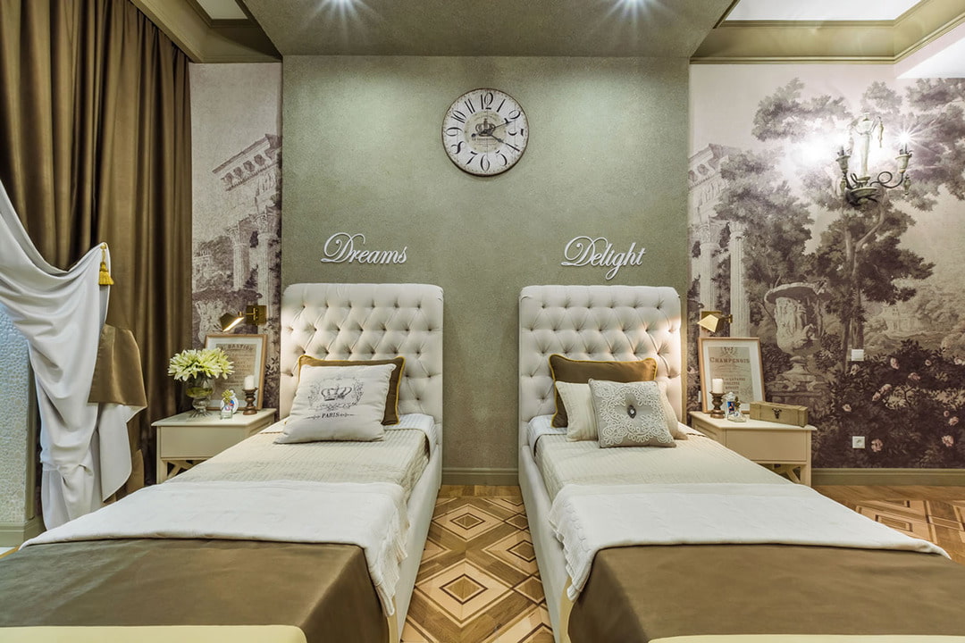 υγρή ταπετσαρία για το εσωτερικό ενός παιδικού δωματίου