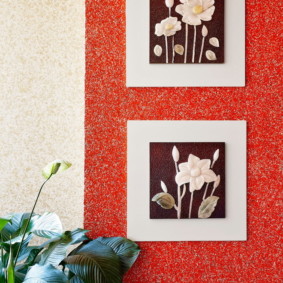 υγρή ταπετσαρία για τις επιλογές διακόσμησης εσωτερικού χώρου