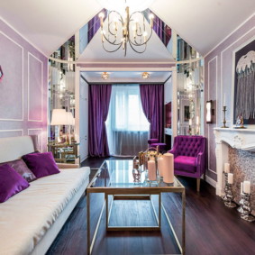 υγρή ταπετσαρία για το εσωτερικό της αίθουσας