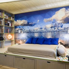 Conception de pépinière dans un style moderne