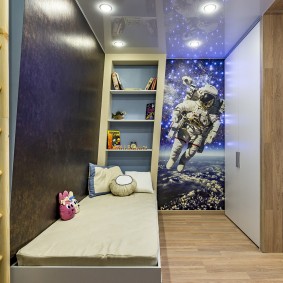 Espace pour les petits enfants dans la salle commune