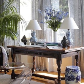 โคมไฟตั้งโต๊ะเซรามิค