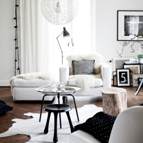 Sferische glazen kroonluchter