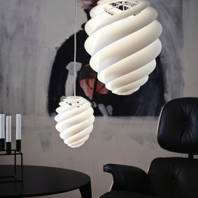 Enorme lichten in de woonkamer