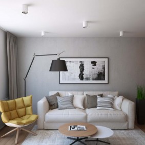 Rideaux romains en blanc