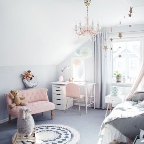 Tapis rond en tricot