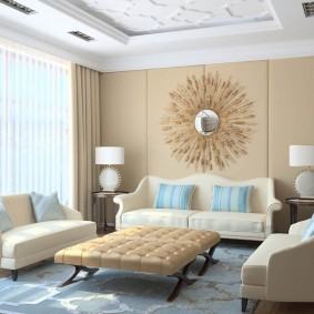 Salon moderne de style classique