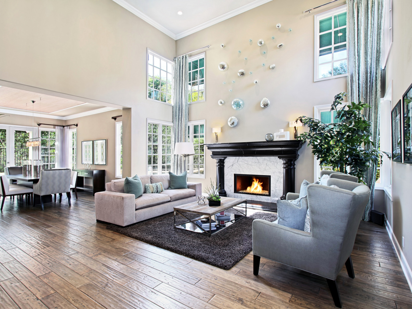 Lounge in het huisje