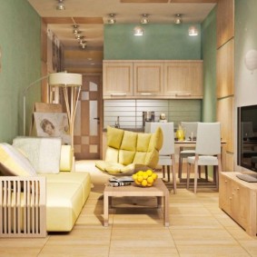 room of 18 sq m photo views