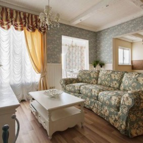 Rideaux de fenêtre de style Provence