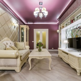 scelta di stile per un soggiorno classico