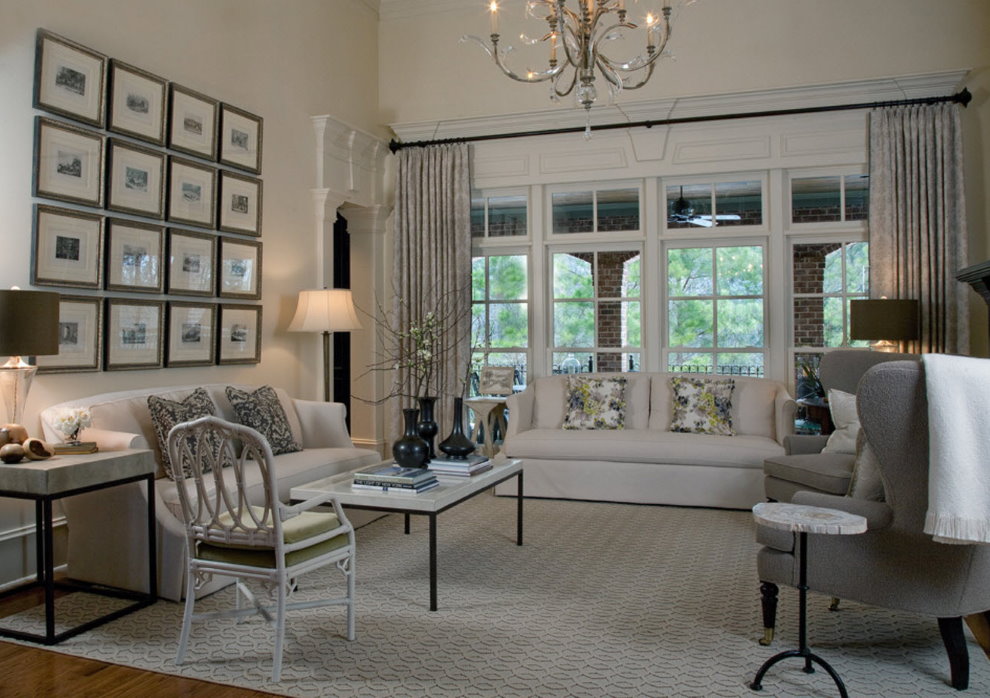 Neoklassizistisch im Inneren eines Privathauses