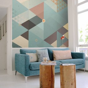 tapet pentru idei moderne de living