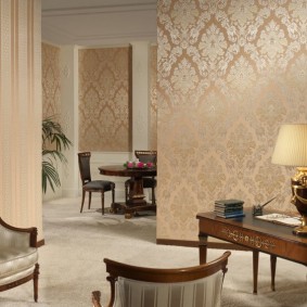 tapet pentru design modern de camera de zi