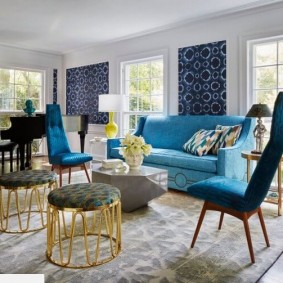 tapet pentru o decorare foto modernă din sufragerie