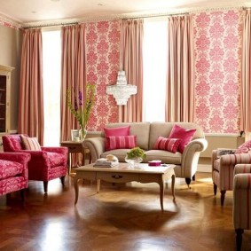 tapet pentru idei moderne de design pentru camera de zi