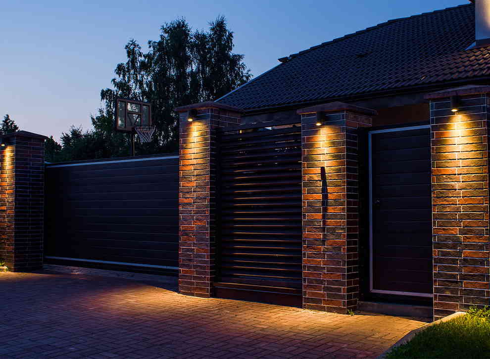 La possibilité de mettre en évidence la zone d'entrée du terrain personnel