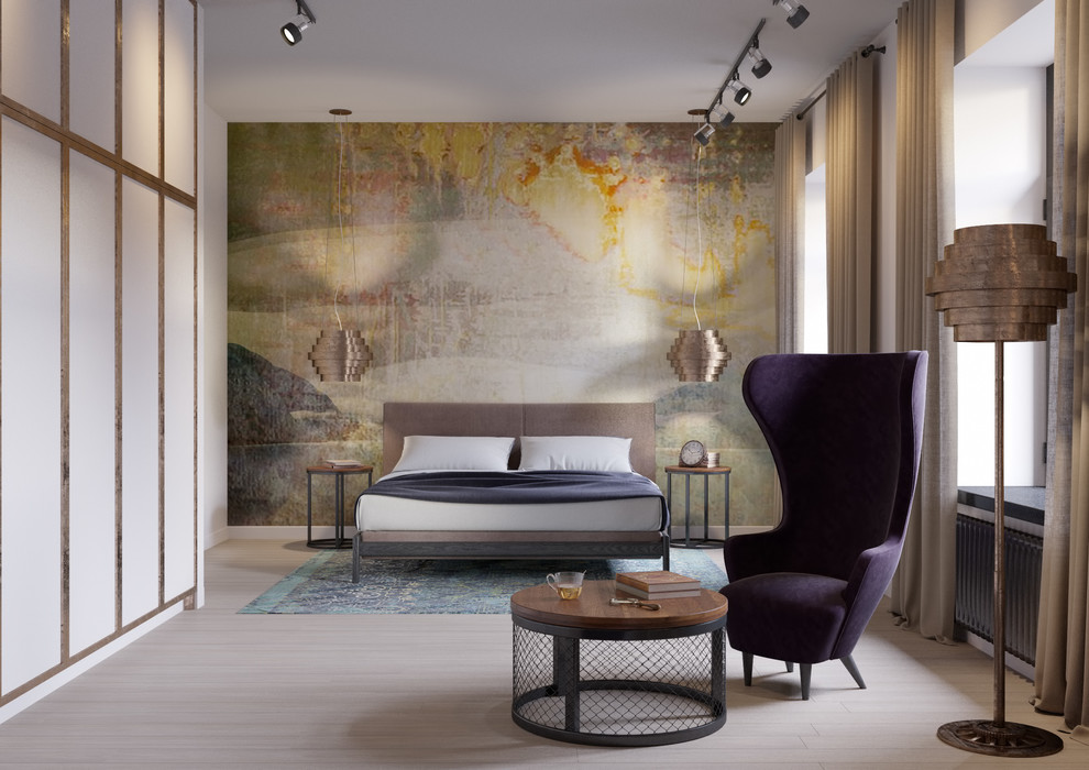 Décoration de chambre dans un style moderne