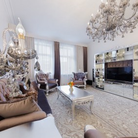 foto del salone di stile interno