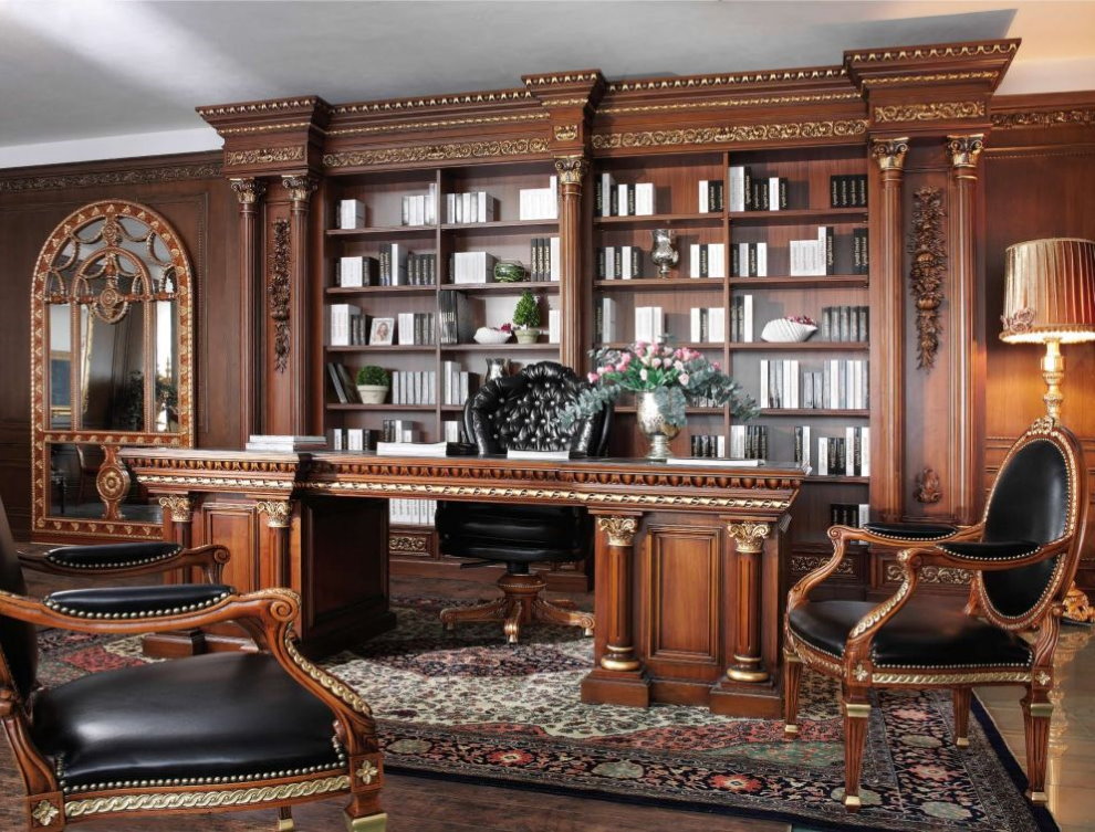 Интериор за домашен офис в италиански стил