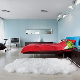 Simulateur de sport dans la chambre