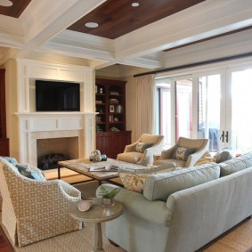 hiasan foto apartmen gaya amerika