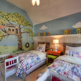 gaya dalaman pangsapuri gaya amerika