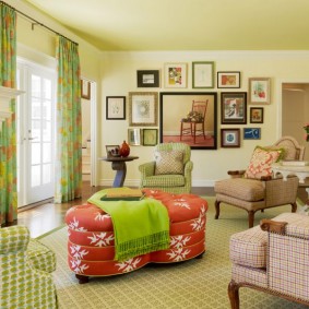 Reka bentuk foto pangsapuri gaya amerika