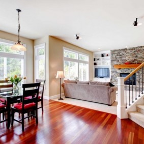 pemandangan apartmen gaya amerika