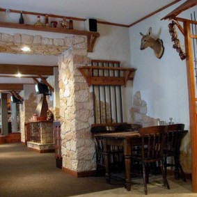 voûte en pierre dans les idées des appartements vues