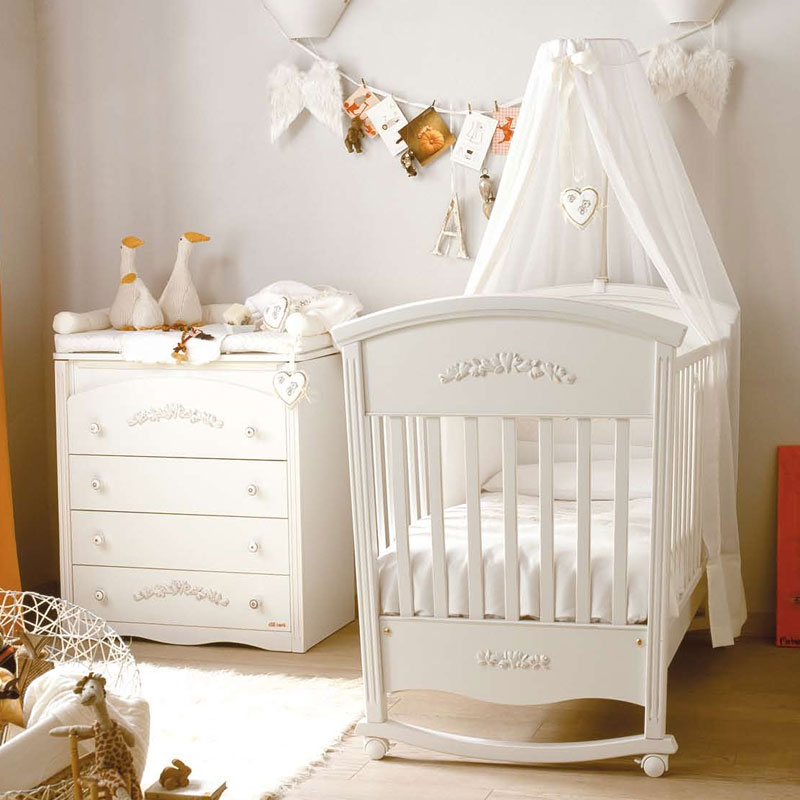 White Tulle Canopy Bed