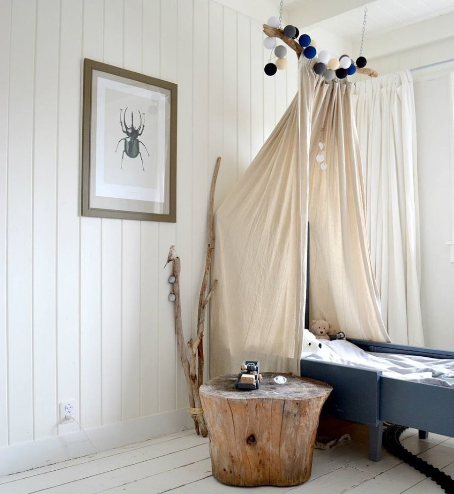 Homemade Cotton Canopy