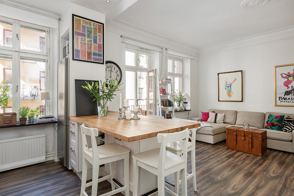 bar counter scandinavian style