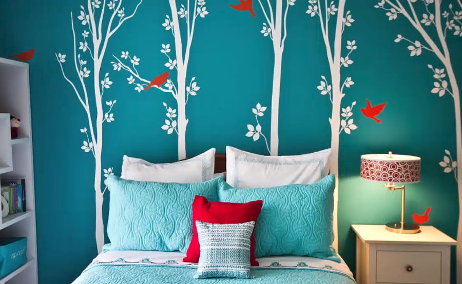 Wanddekoration zum Selbermachen für ein Kinderzimmer