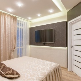 ประตูสีขาวในตัวเลือกความคิดพาร์ทเมนต์