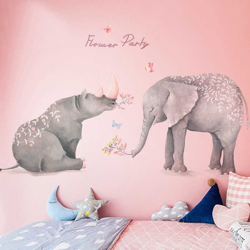 Affiche murale dans la chambre de la fille