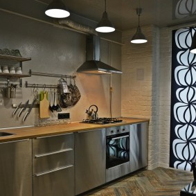 plâtre décoratif dans la cuisine