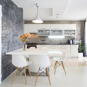 plâtre décoratif dans la cuisine types de photos