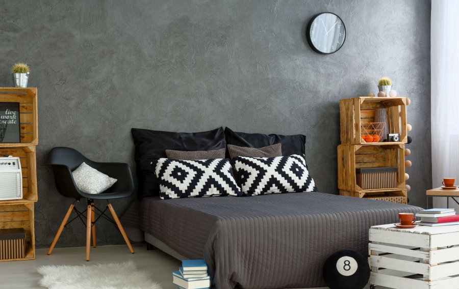 Carcase vechi din lemn ca mobilier