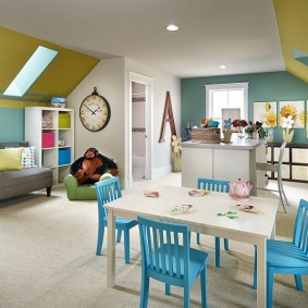 idées de décoration de salle de jeux pour enfants