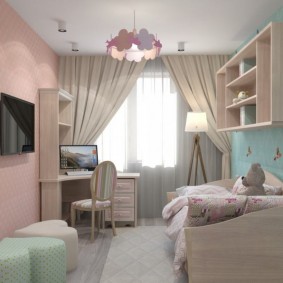 camera dei bambini 9 mq foto interni