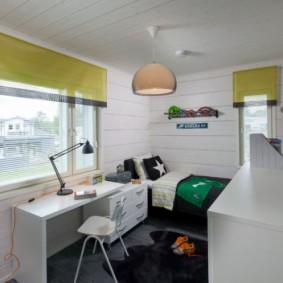 camera per bambini con vista sulle foto di 9 mq