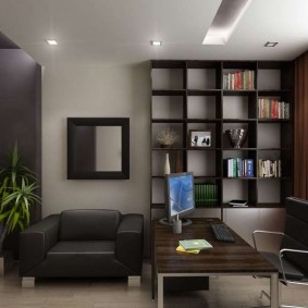 reka bentuk kabinet dengan rak