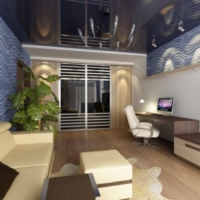 appartamento con una camera da letto foto di arredamento intimo bambino